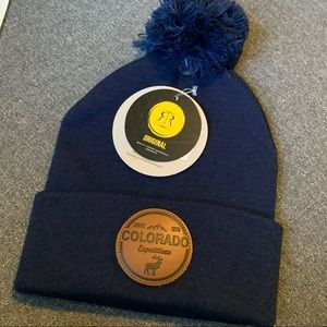 Robin Ruth of the Rockies blue colorado hat toque beanie colorado 1876